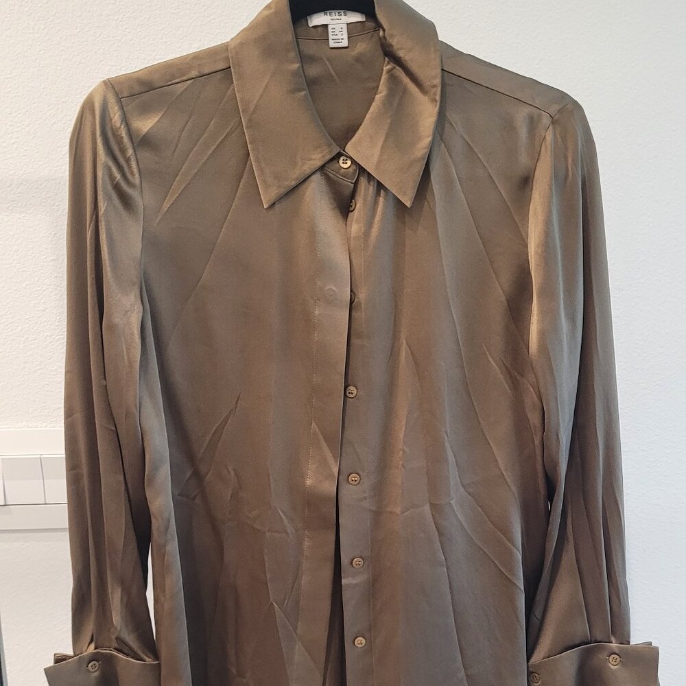Silk Button Down by Reiss